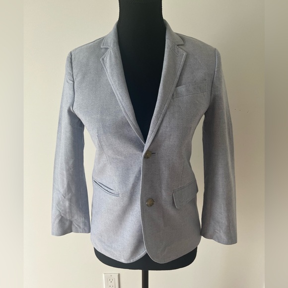 CREWCUTS Thompson Tailored Light Blue Blazer for Boys - Picture 2 of 5